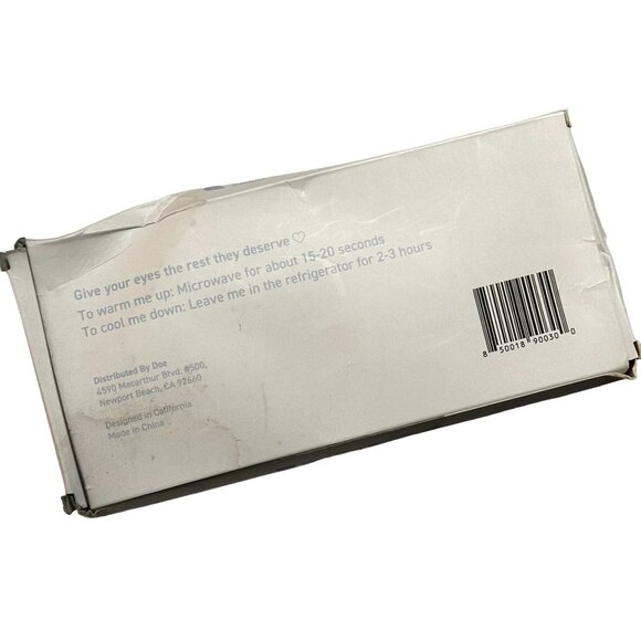 Doe Soothing Eye Mask Silk Mask with Cooling Warming Gel Pack - Picture 4 of 4